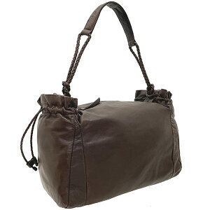 Bottega Veneta Handbag Leather Black Woven Mini Shoulder Bag